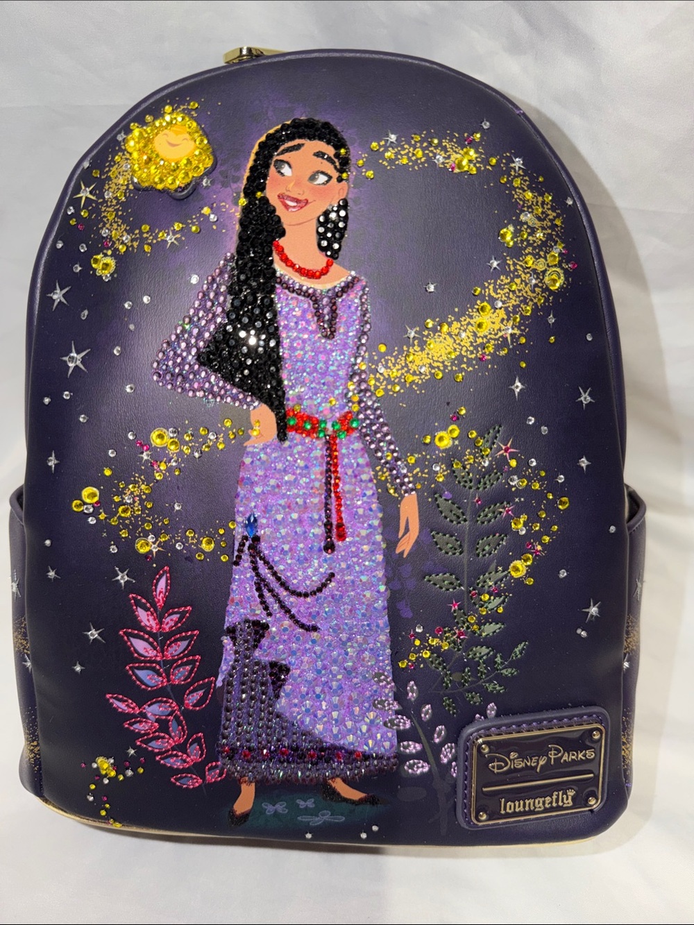 Loungefly Disney Parks Exclusive Blinged Wish Backpack